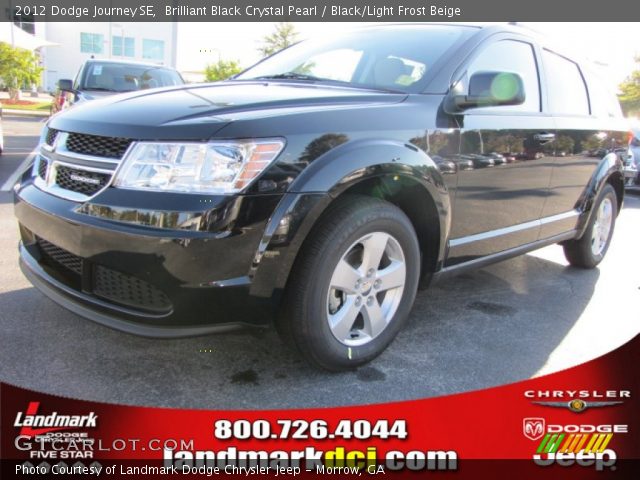 2012 Dodge Journey SE in Brilliant Black Crystal Pearl