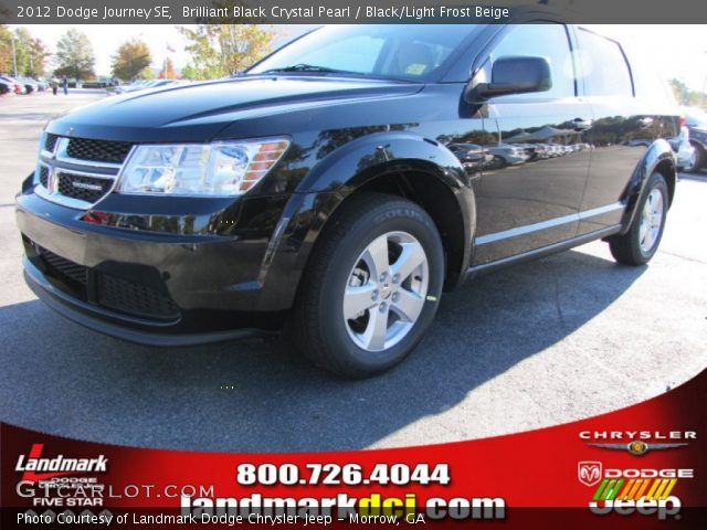 2012 Dodge Journey SE in Brilliant Black Crystal Pearl