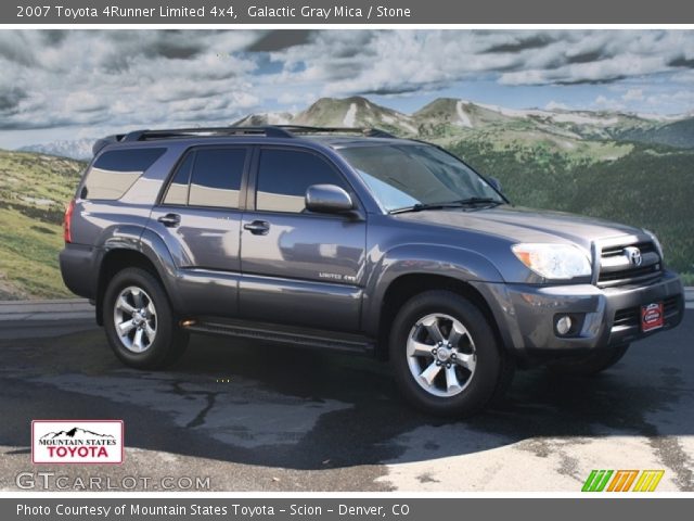 2007 Toyota 4Runner Limited 4x4 in Galactic Gray Mica