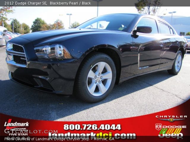 2012 Dodge Charger SE in Blackberry Pearl