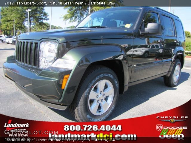 2012 Jeep Liberty Sport in Natural Green Pearl