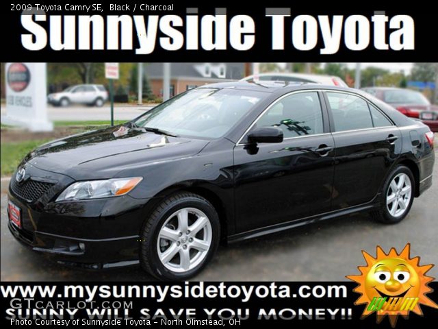 2009 Toyota Camry SE in Black