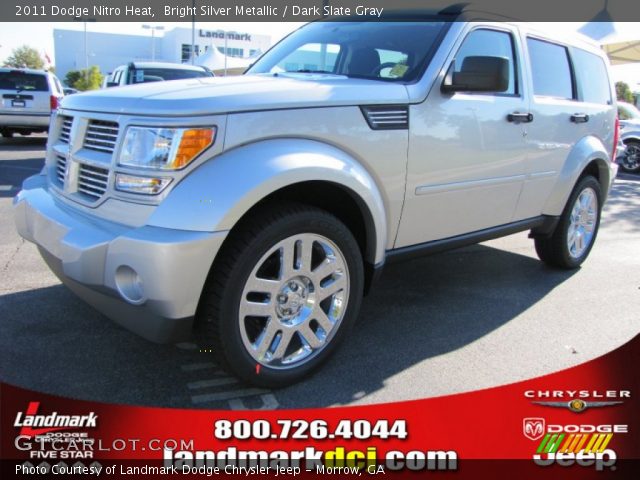 2011 Dodge Nitro Heat in Bright Silver Metallic