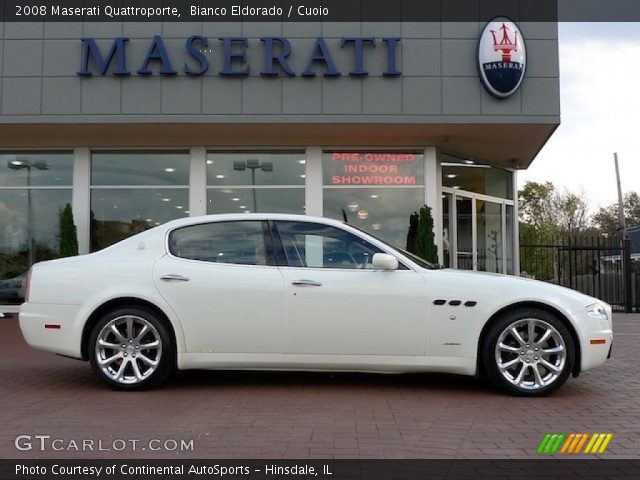 2008 Maserati Quattroporte  in Bianco Eldorado