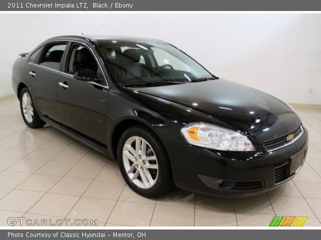 2011 Chevrolet Impala LTZ in Black