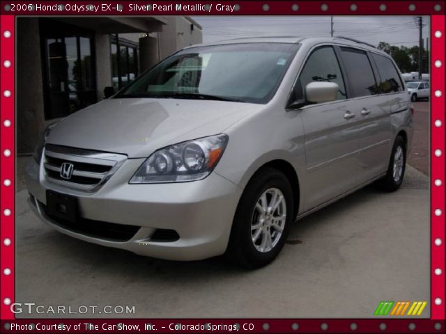 2006 Honda Odyssey EX-L in Silver Pearl Metallic