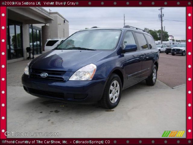 2009 Kia Sedona LX in Velvet Blue