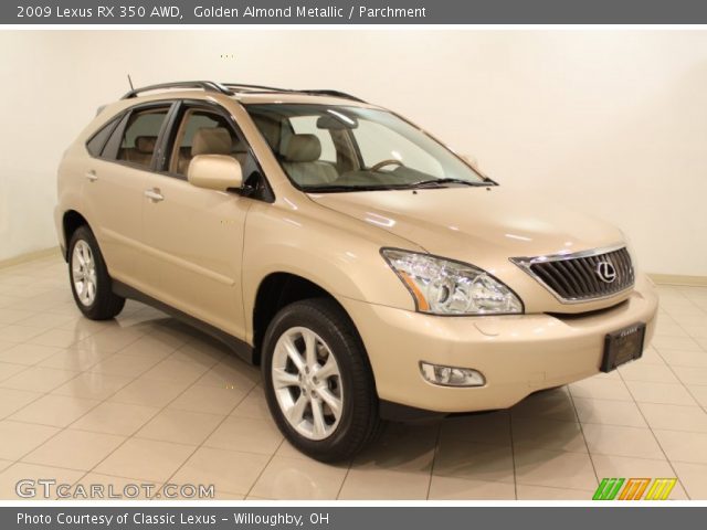 2009 Lexus RX 350 AWD in Golden Almond Metallic