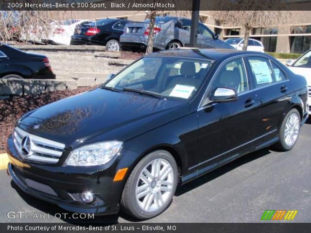 2009 Mercedes-Benz C 300 Sport in Black