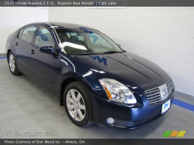 2006 Nissan Maxima 3.5 SL in Majestic Blue Metallic