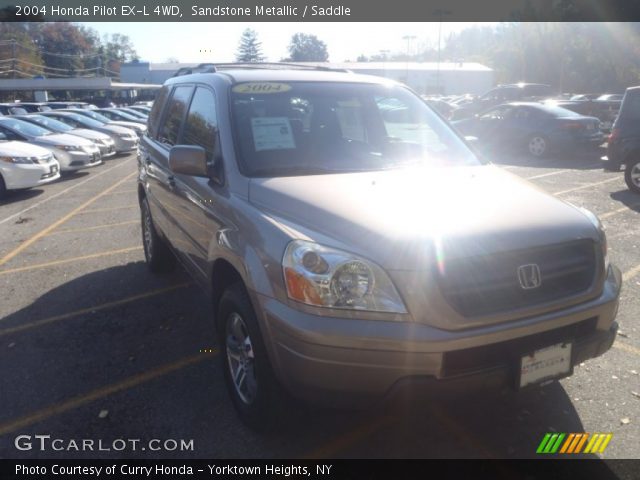 2004 Honda Pilot EX-L 4WD in Sandstone Metallic