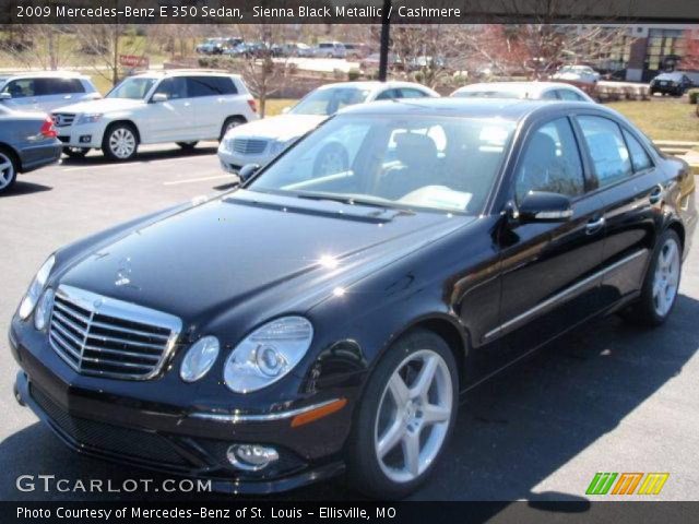 2009 Mercedes-Benz E 350 Sedan in Sienna Black Metallic