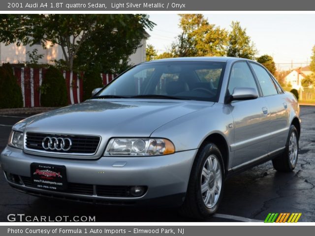 2001 Audi A4 1.8T quattro Sedan in Light Silver Metallic