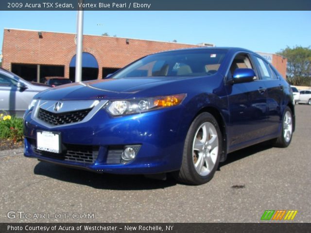 2009 Acura TSX Sedan in Vortex Blue Pearl