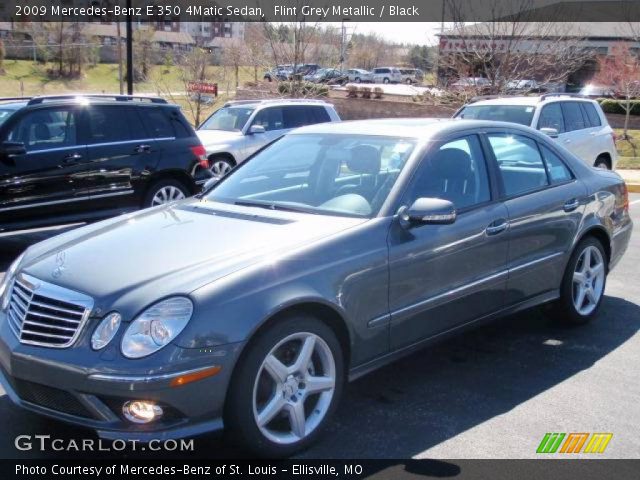 2009 Mercedes-Benz E 350 4Matic Sedan in Flint Grey Metallic