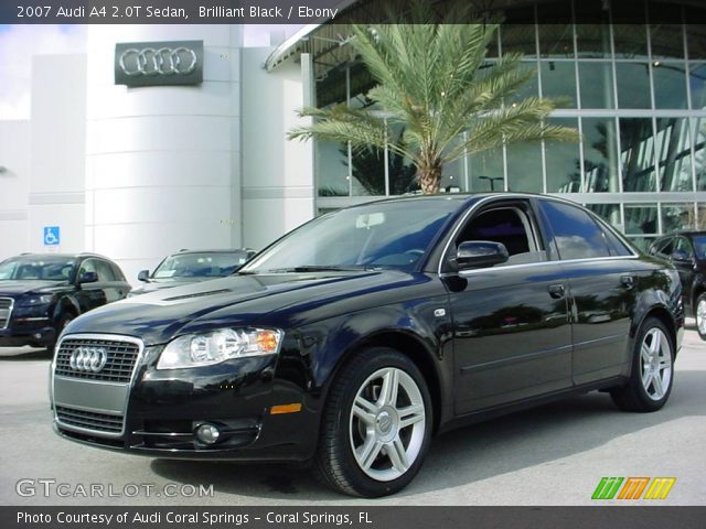 2007 Audi A4 2.0T Sedan in Brilliant Black