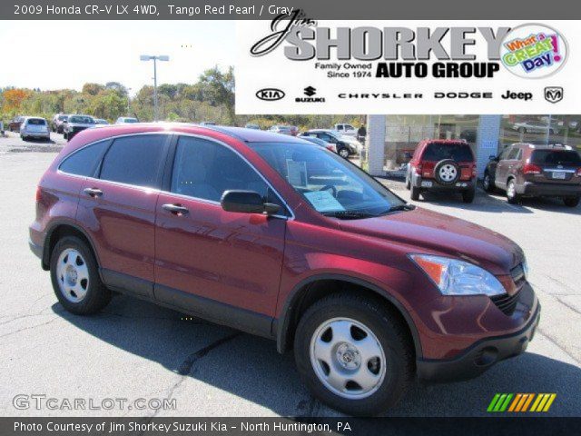 2009 Honda CR-V LX 4WD in Tango Red Pearl