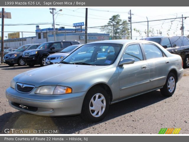 1999 Mazda 626 LX in Sage Green Mica