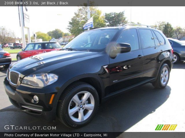 2008 BMW X5 3.0si in Jet Black