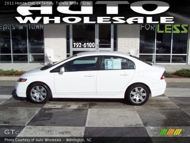 2011 Honda Civic LX Sedan in Taffeta White