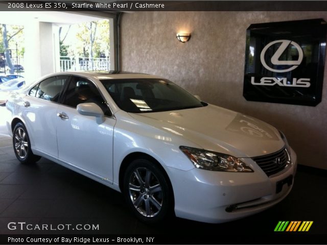 2008 Lexus ES 350 in Starfire White Pearl