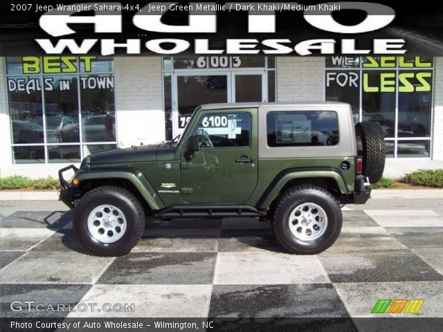 2007 Jeep Wrangler Sahara 4x4 in Jeep Green Metallic
