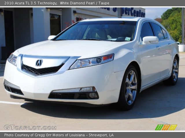 2010 Acura TL 3.5 Technology in White Diamond Pearl