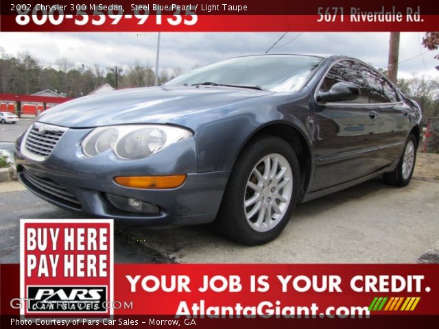 2002 Chrysler 300 M Sedan in Steel Blue Pearl