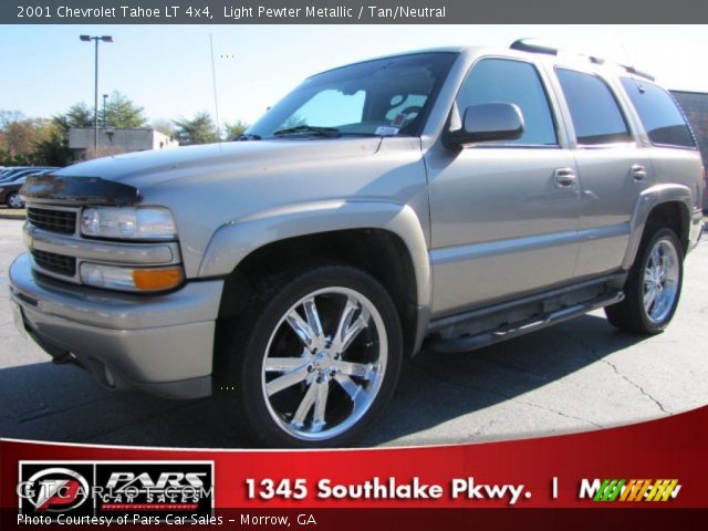 2001 Chevrolet Tahoe LT 4x4 in Light Pewter Metallic