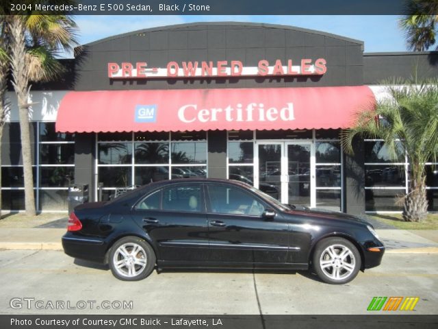 2004 Mercedes-Benz E 500 Sedan in Black