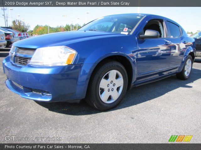 2009 Dodge Avenger SXT in Deep Water Blue Pearl