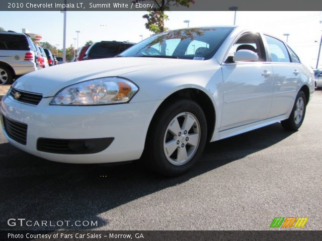 2010 Chevrolet Impala LT in Summit White