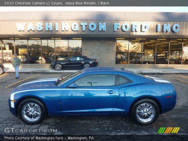 2010 Chevrolet Camaro LS Coupe in Aqua Blue Metallic