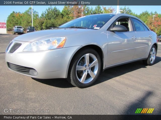 2006 Pontiac G6 GTP Sedan in Liquid Silver Metallic