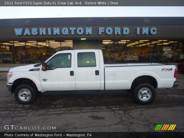 2012 Ford F350 Super Duty XL Crew Cab 4x4 in Oxford White