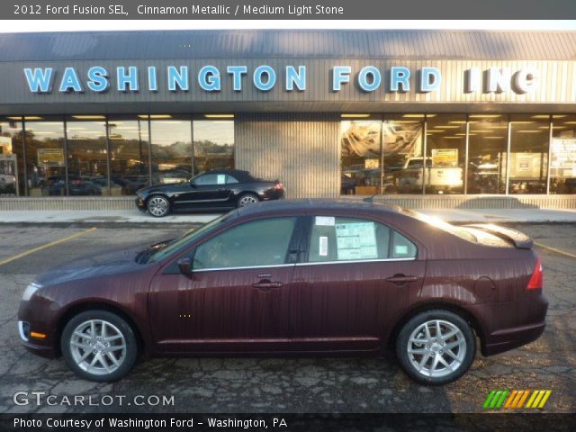 2012 Ford Fusion SEL in Cinnamon Metallic