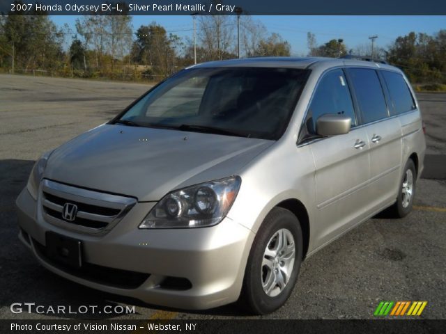 2007 Honda Odyssey EX-L in Silver Pearl Metallic