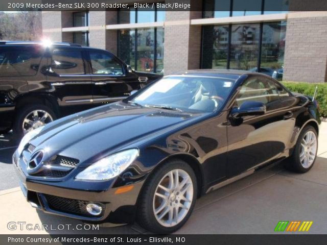 2009 Mercedes-Benz SLK 300 Roadster in Black