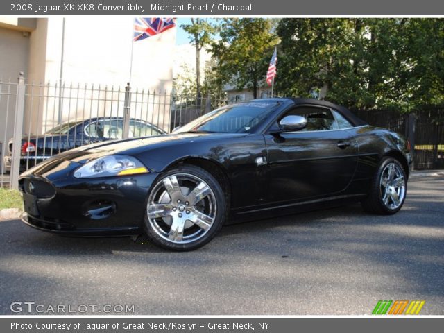 2008 Jaguar XK XK8 Convertible in Midnight Pearl