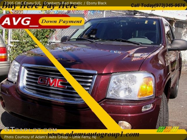 2006 GMC Envoy SLE in Cranberry Red Metallic