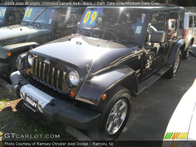 2009 Jeep Wrangler Unlimited Sahara 4x4 in Black