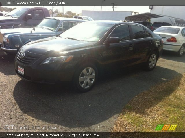 2007 Toyota Camry LE in Black