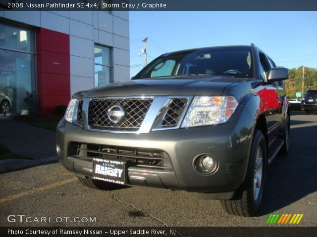 2008 Nissan Pathfinder SE 4x4 in Storm Gray