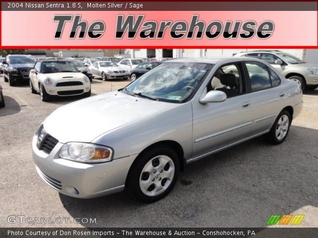 2004 Nissan Sentra 1.8 S in Molten Silver