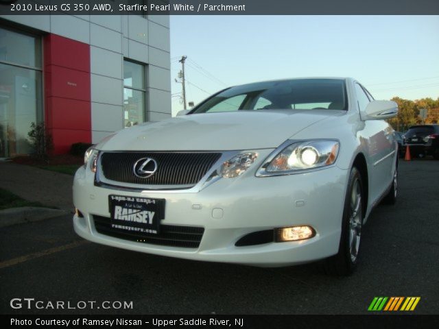 2010 Lexus GS 350 AWD in Starfire Pearl White