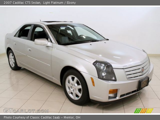 2007 Cadillac CTS Sedan in Light Platinum