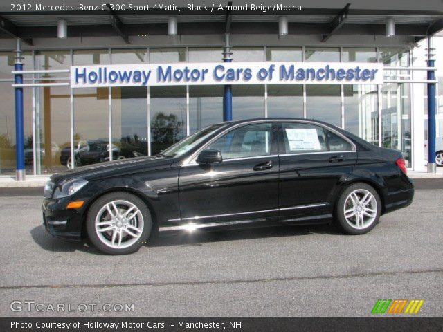 2012 Mercedes-Benz C 300 Sport 4Matic in Black