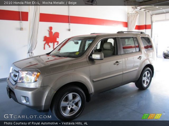 2010 Honda Pilot EX-L in Mocha Metallic