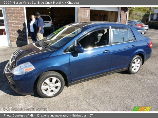 2007 Nissan Versa SL in Blue Onyx Metallic