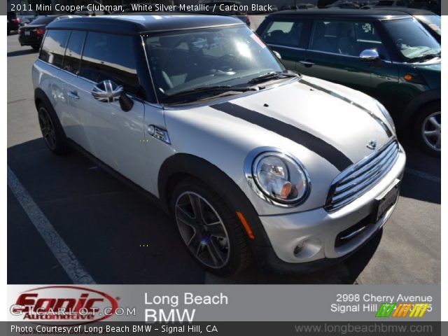 2011 Mini Cooper Clubman in White Silver Metallic